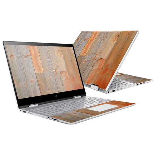 MightySkins HPENVY1517-Barnwood Skin for HP Envy X360 15 in. 2017 - Ba