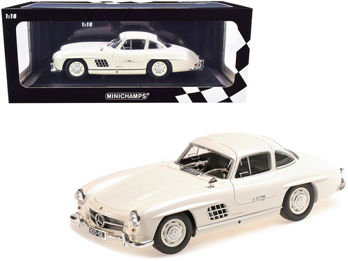 1955 Mercedes Benz 300 SL (W198) White Limited Edition to 300 pieces