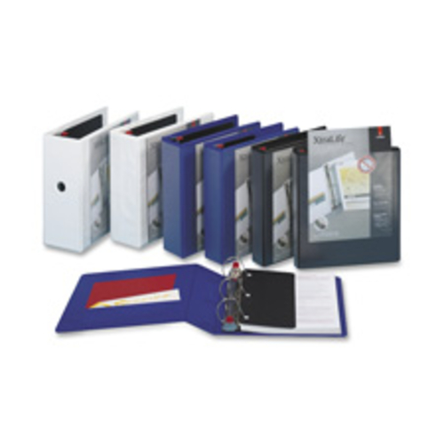 Cardinal Brands- Inc  Clearvue Binder- D-Ring- 5in. Capacity- 11in.x8-