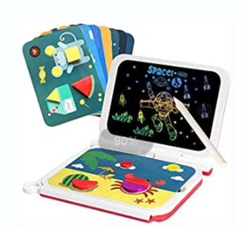 2 in 1 Insert LCD Writing Board for Kids Gifts