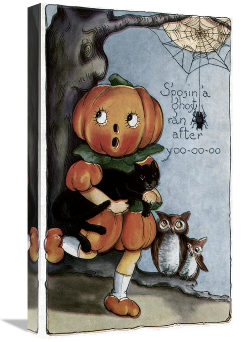 Global Gallery GCS-281126-22-142 22 in. S Posin a Ghost Ran After Yoo-