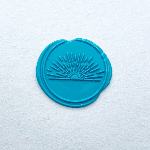 Sun Wax Seal Stamp Kit - Wedding Invitation Sealing Wax Stamp Kits