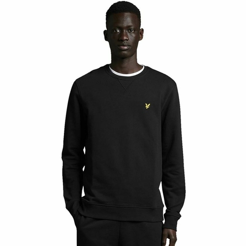 Men’s Sweatshirt without Hood Lyle & Scott Black