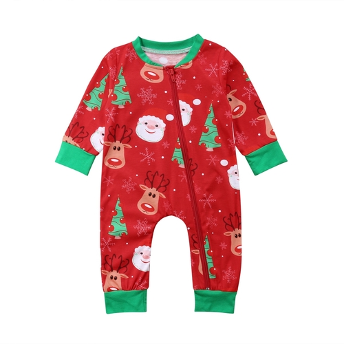 Baby Xmas One piece Romper Newborn Babies Kids