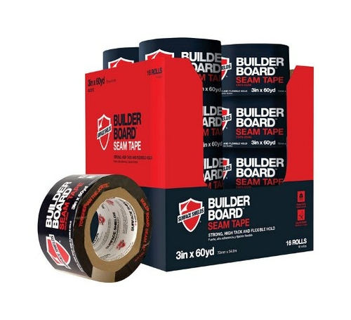 Builder Board BLD072 Seam Tape  Brown - 3 in. x 180 ft.