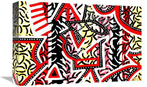 Global Gallery GCS-479176-1218-142 12 x 18 in. Abstract U Art Print - 