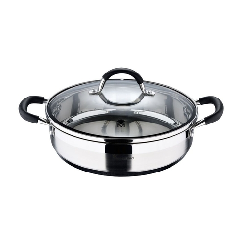 Casserole with lid Masterpro 3,8 L (28 x 7 cm)