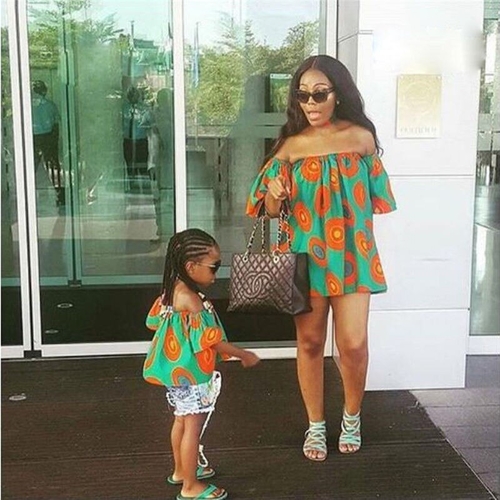 Pudcoco Newly Arrive Summer Mother and Daughter