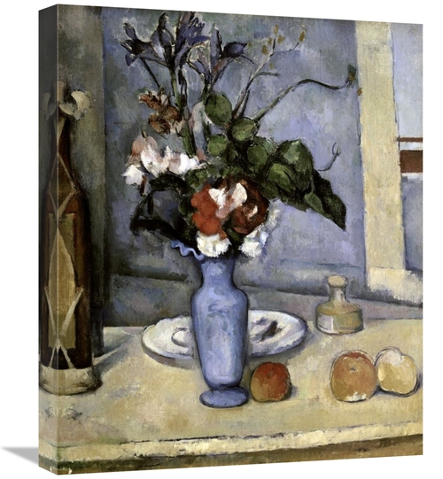 Global Gallery GCS-277042-22-142 22 in. Blue Vase Art Print - Paul Cez