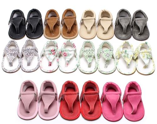 Hongteya Summer infant Flip Flops Floral sandals