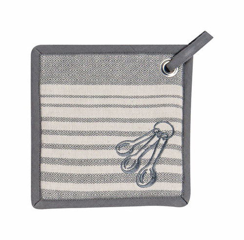 Kay Dee 6662209 Graphite Cotton Pot Holder - Pack of 6