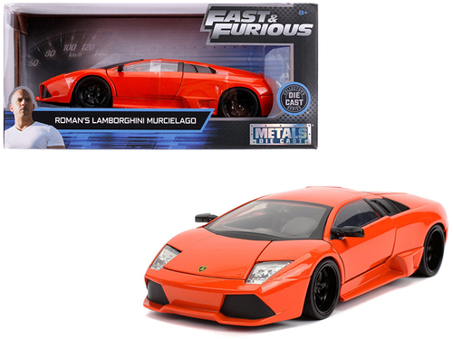 Roman\'s Lamborghini Murcielago Orange \Fast & Furious\" Movie 1/24