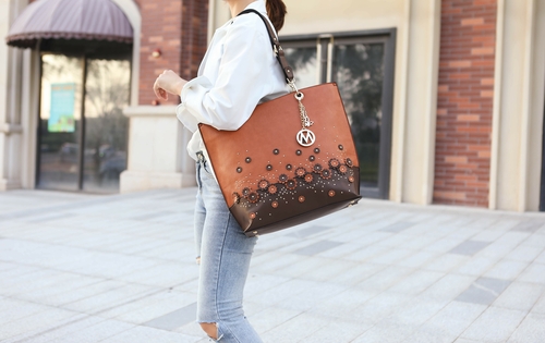 Petra Tote Bag with Wristlet 