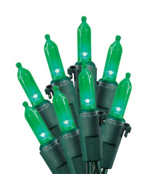 Celebrations 40845-71 Green LED Indoor & Outdoor 100 Light Set