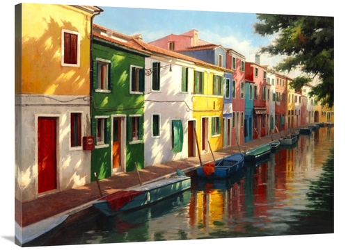 Global Gallery GCS-139160-3040-142 30 x 40 in. All in A Row Art Print 