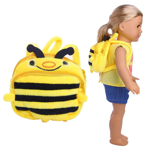 1 pcs Cute Honeybee Double Straps Backpack
