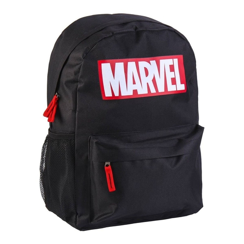 School Bag Marvel Black (30 x 41 x 14 cm)