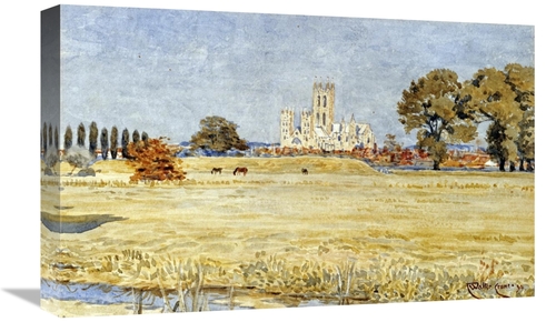 Global Gallery GCS-266118-22-142 22 in. Canterbury Cathedral Art Print