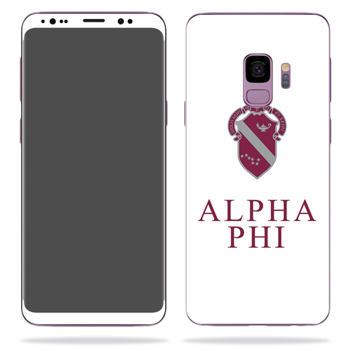 MightySkins SAGS9-AP999993 Skin for Samsung Galaxy S9 - Alpha Phi Clas
