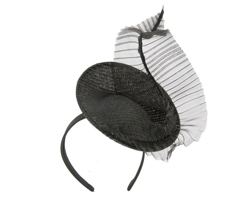 Black Black Australian Made bespoke fascinator