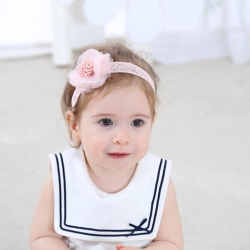 Hot Baby Girl Hair Ribbons Lace Headband Kids