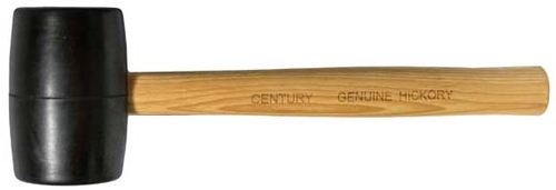 Century Drill & Tool 72290 16 oz Pro Rubber Mallet