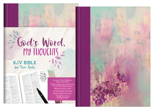  God's Word, My Thoughts KJV Bible for Teen Girls