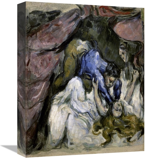 Global Gallery GCS-277069-16-142 16 in. The Strangled Woman - Le Femme