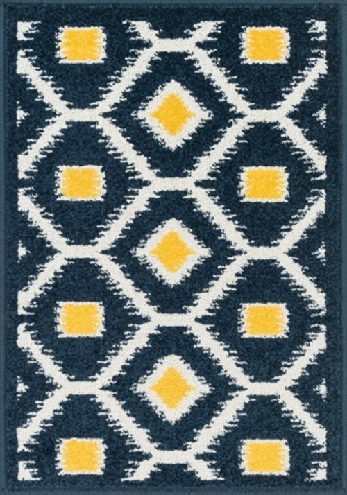 Loloi Rugs TERCHTC08NVLE300R 3 ft. x 3 ft. Terrace Round Shape Power L