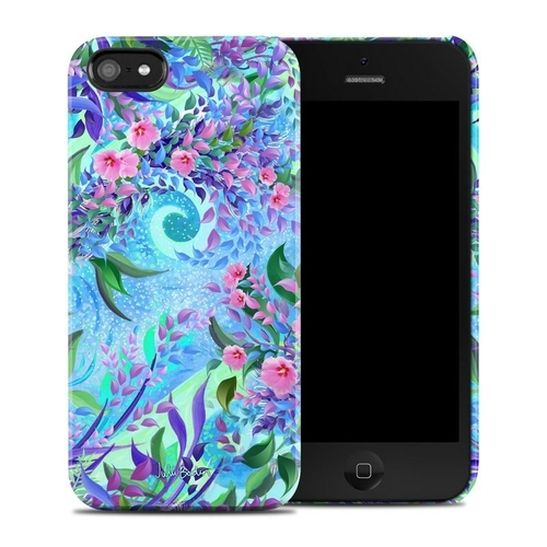 DecalGirl AIPSECC-LAVFLWR Apple iPhone SE Clip Case - Lavender Flowers