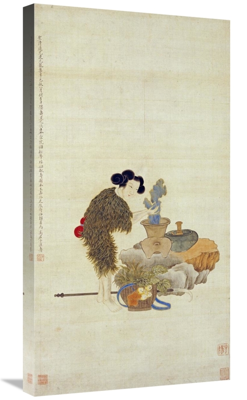 Global Gallery GCS-267057-30-142 30 in. Longevity Art Print - Gia Qi