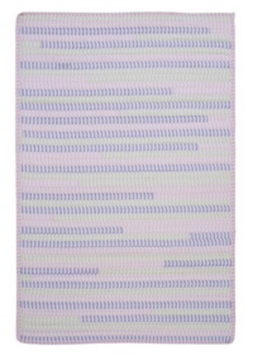 Colonial Mills Rug TK78R072X072B Ticking Stripe- Dreamland 6 ft. squar