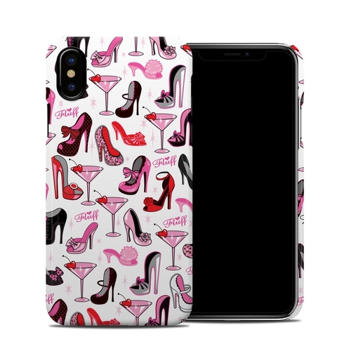 DecalGirl AIPXCC-BURLYQ Apple iPhone X & XS Clip Case - Burly Q Shoes