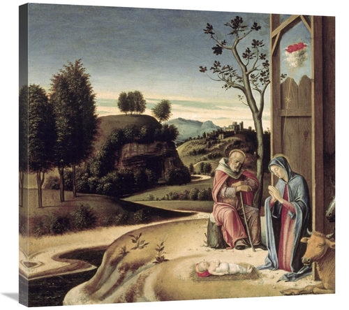 Global Gallery GCS-276695-30-142 30 in. Birth of Jesus From the Pala P