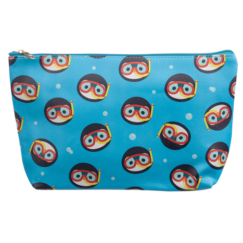 Large PVC Make Up Toiletry Wash Bag - Cutiemals Penguin