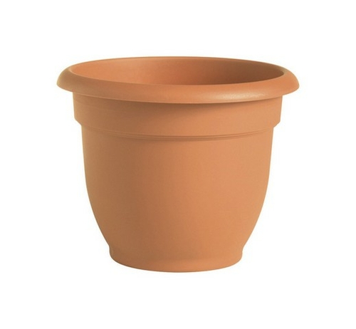 Fiskars 20-56110 10 in. Clay Ariana Planter
