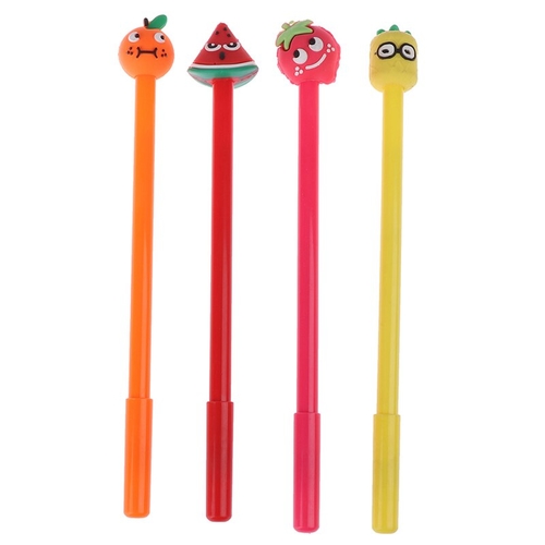 1PC Kawaii Fruit Pen Creative Stationery Gel