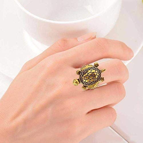 Tortoise Ring For Men, Women & Child ( Brass ) (1 Pcs )