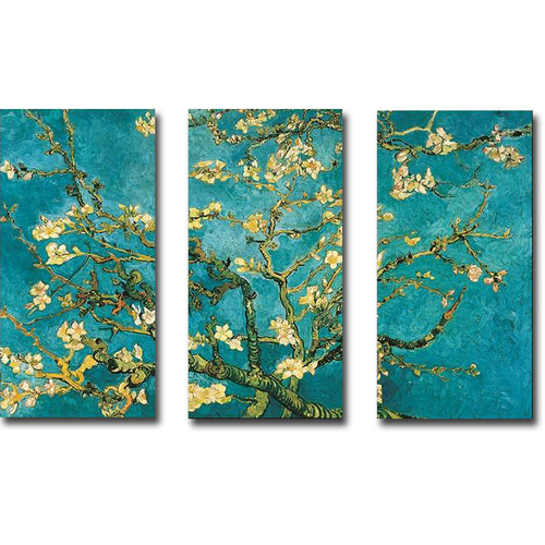 Artistic Home Gallery 1224N709SAG Mandorlo in Fiore I, II & III by