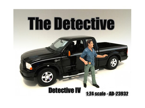 \The Detective #4\" Figure For 1:24 Scale Models by American Diorama"