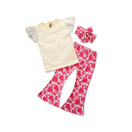 Fashion Cute Princess 3PCS Summer Party Toddler