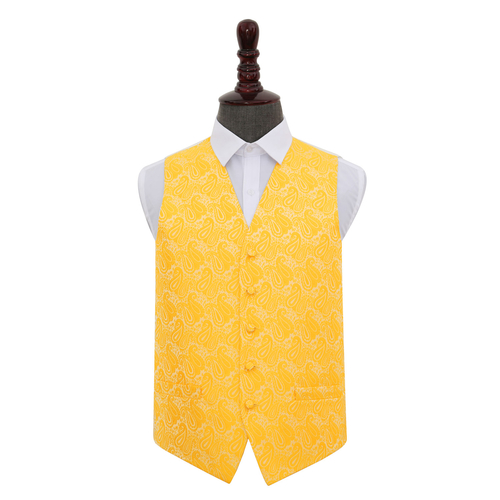 Paisley Waistcoat - Gold, 38'