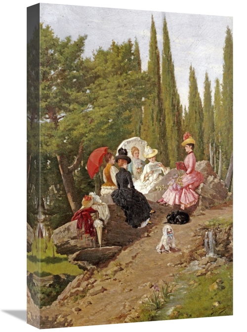 Global Gallery GCS-268552-22-142 22 in. Summer Afternoon Art Print - I