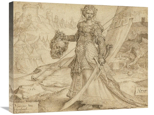 Global Gallery GCS-456088-2228-142 22 x 28 in. Judith Art Print - Maer