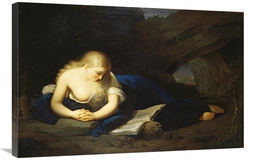 Global Gallery GCS-282868-36-142 36 in. Penitent Magdelen Art Print - 