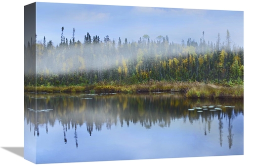 Global Gallery GCS-395984-1216-142 12 x 16 in. Fog Over Lake, Onta