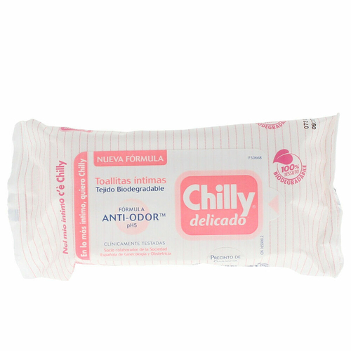 Intimate Hygiene Wet Wipes Chilly Delicado (12 uds)