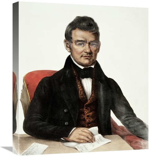 Global Gallery GCS-278536-22-142 22 in. John Ross - A Cherokee Chief A