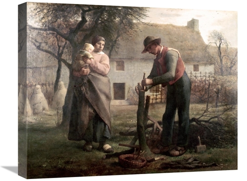 Global Gallery GCS-278579-22-142 22 in. Peasant Grafting a Tree Art Pr