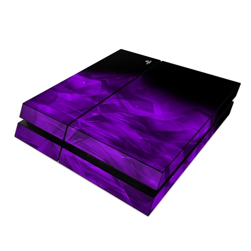 DecalGirl PS4-CRYST-PRP Sony PS4 Skin - Dark Amethyst Crystal